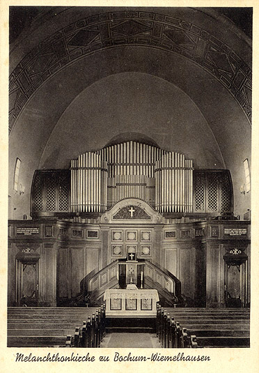 Melanchthonkirche Innenansicht