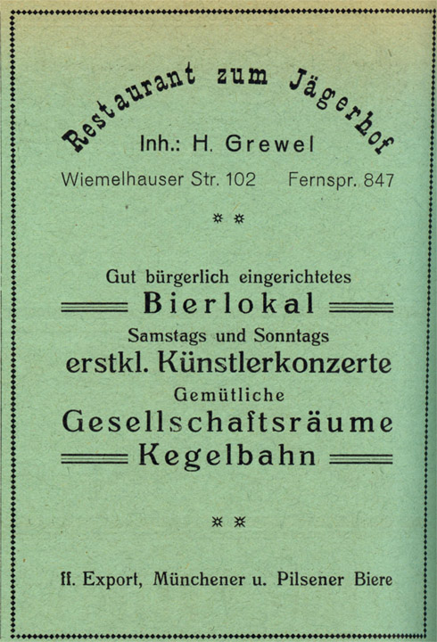 Gasthaus Jägerhof von Grewel