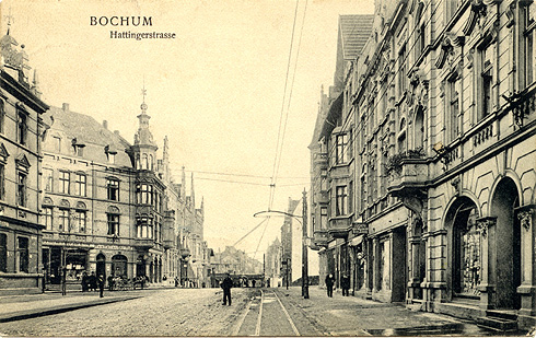 Hattinger Straße kurz vor Mausefalle