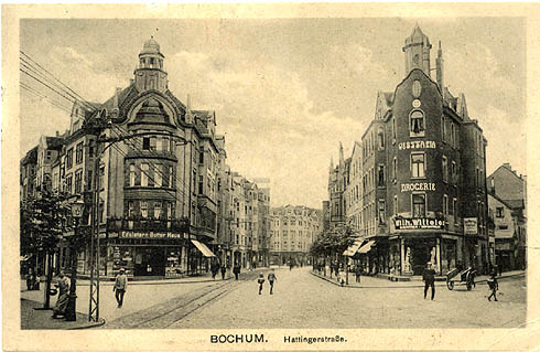 Hattinger Straße um 1916