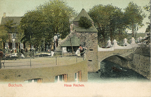 Haus Rechen mit Wassergraben