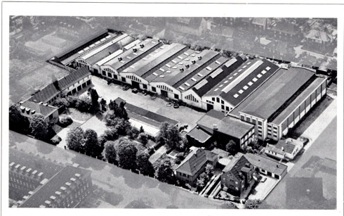 Jahnel Kestermann Luftaufnahme aus den 1960ern