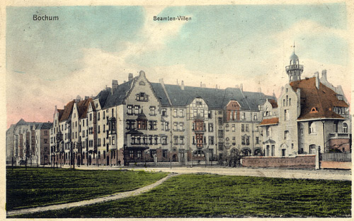 Königsallee Straßenecke um 1910