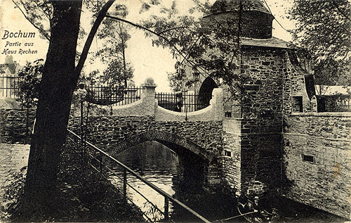 Haus Rechen mit Wassergraben