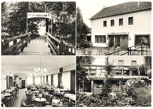 Restaurant Mehrbildkarte 1957