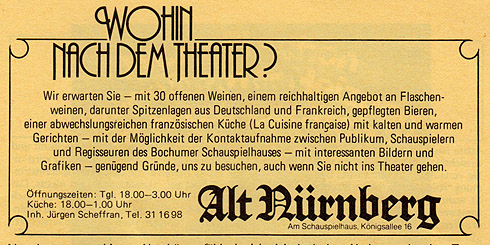 ALT Nürnberg Werbung