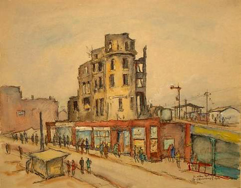 Hattinger Straße nahe alter Bahnhof