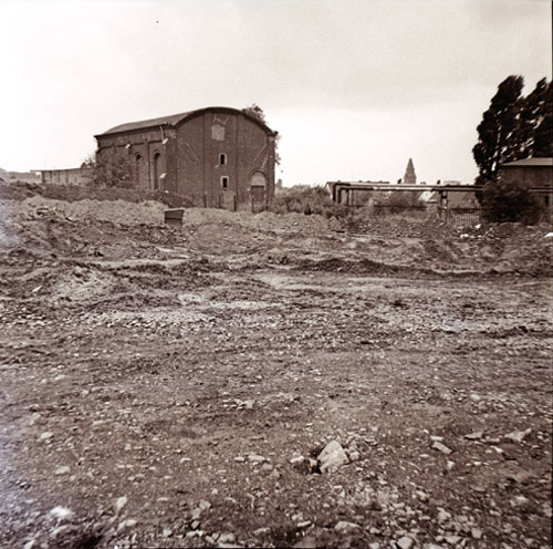 Blick auf das Maschinenhaus der ehemaligen Zeche Friederika